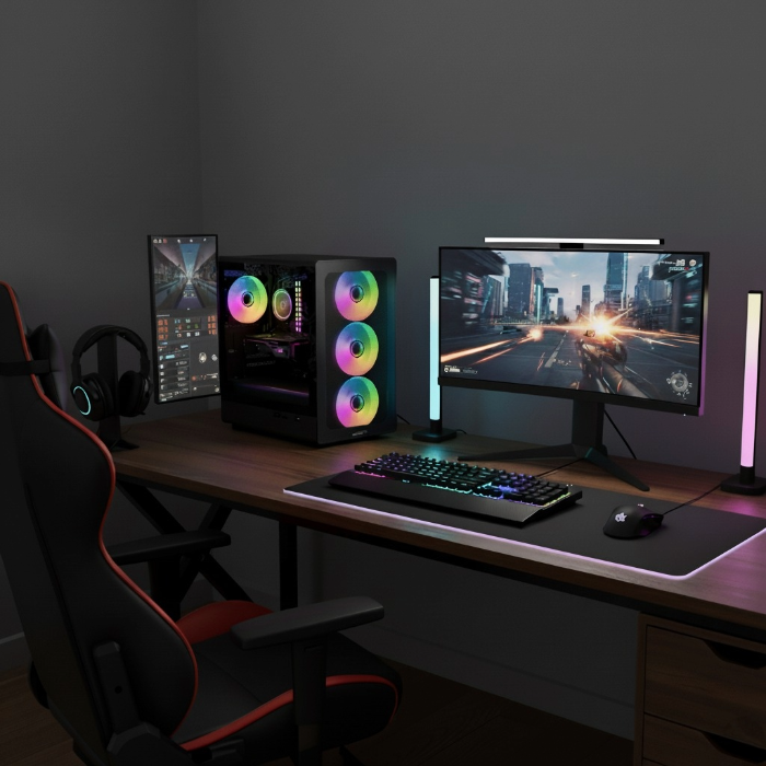 Setup gamer con M25